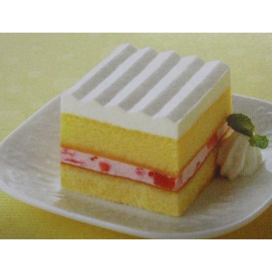 フレック　スクエアポーションケーキ（いちご）　390ｇ（約39ｇ×10個）×12箱（箱1,370円税...