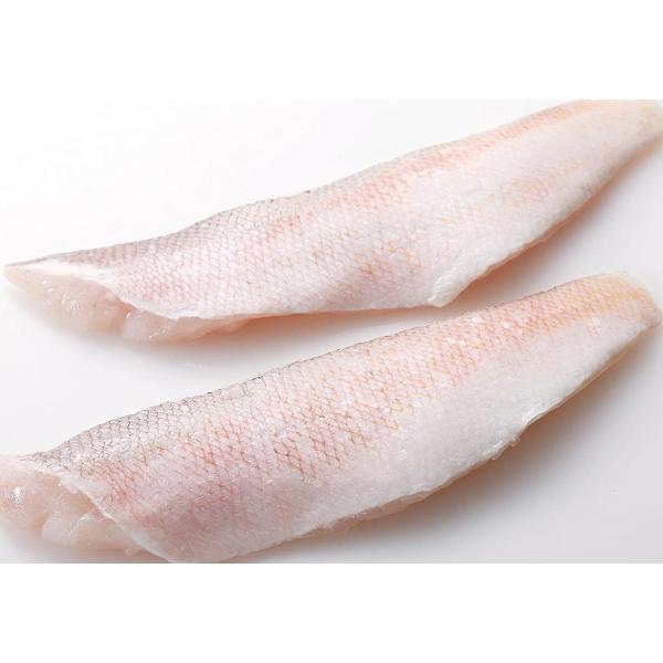白甘鯛フィレ（鱗付）2kg（Kg3,900円税別）x5Ｐ　120ｇ〜300ＵＰｇまで　冷凍　業務用　...