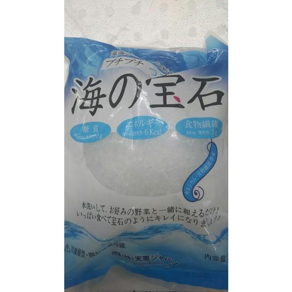 海藻麺クリスタル（白）１ｋｇ×12Ｐ（Ｐ720円税別）海の宝石　お徳用 業務用　天恵ジャパン