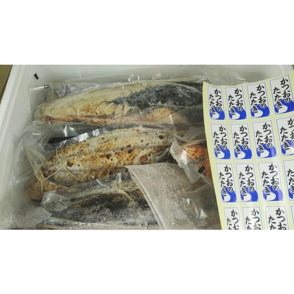 国産（静岡県）4.5上鰹タタキ（カツオたたき）10ｋｇ（ｋｇ1540円税別）業務用　ヤヨイ