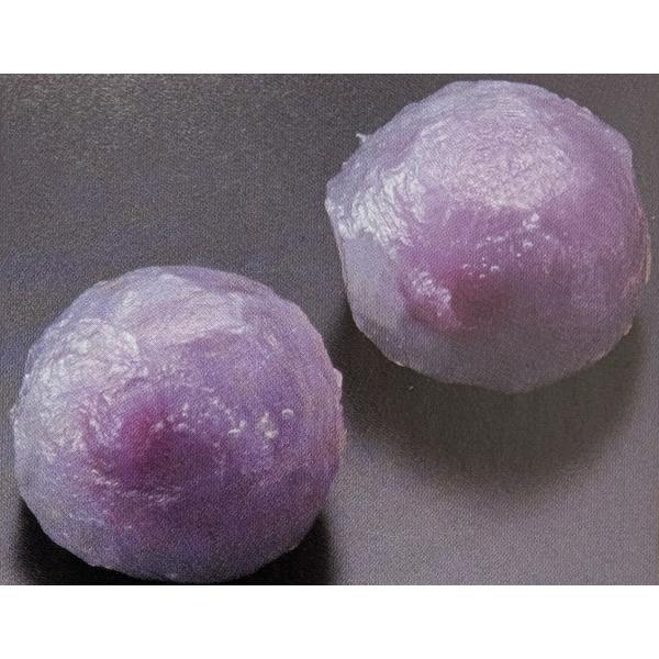 和生菓子　くず餅　紫芋　20個（個約20ｇ）×28P（P600円税別）冷凍　業務用　ヤヨイ