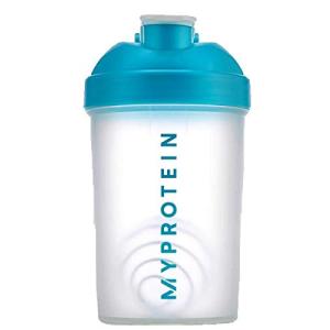 【シェイカー400】マイプロテイン  1kg Myprotein マイプロテイン シェイカー400ml プラスチック ブルー 1個