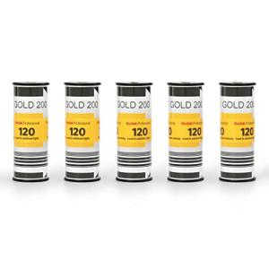 Kodak カラーネガティブフィルム GOLD 200 120 5本パック 1075597の商品画像