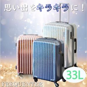 フリクエンター リフレクト スーツケース エンドー車輪 エンドー鞄 ストッパー付き   フリークエンター 1-311 33L 48cm フリーク ストッパー 光る素材
