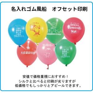 名入れ ゴム風船 オフセット印刷 販促 イベン...の詳細画像1