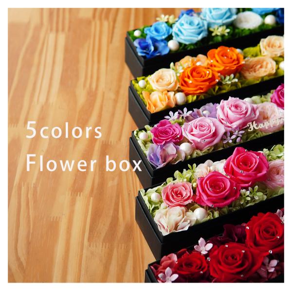 【Happiness Box】プリザーブドフラワー  花 母の日 誕生日 プレゼント  誕生日プレゼ...