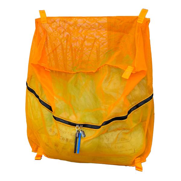 ゴミ集積ネット「バイバイからすＶ２」ＳＳサイズ（内容積500L・45Lゴミ袋11袋用）