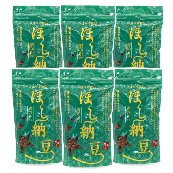 いばらき食品 生干納豆 青のり入 270g×6個セット(計1620g)