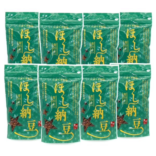 いばらき食品 生干納豆 青のり入 270g×8個セット(計2160g)