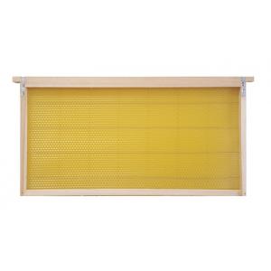 【全面巣礎枠ラ式(40枚)】養蜂　養蜂器具　養蜂箱　西洋 ミツバチ 　巣箱　養蜂キット　養蜂道具　全面巣礎枠ラ式(40枚入り)