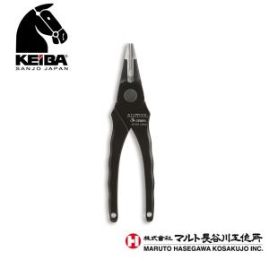 <KEIBA> ラジオペンチ (アルマイト) ブラック 190mmの商品画像