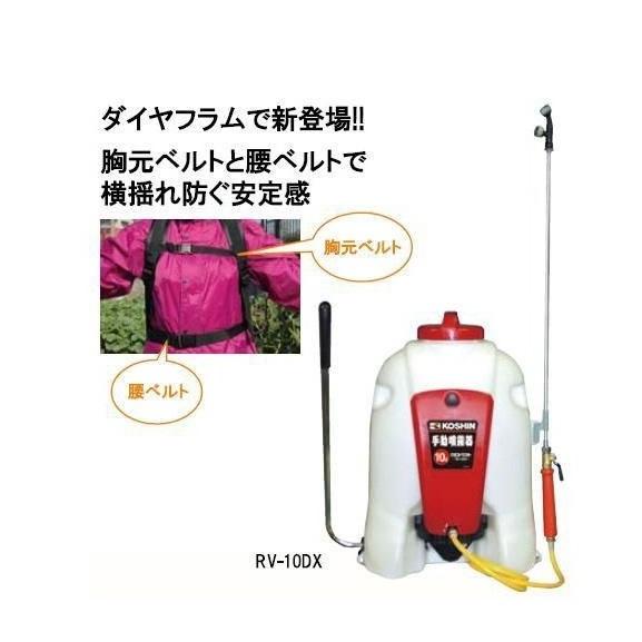 C1【京都定#1132キ071206-14】工進 背負い式 手動噴霧器 10リッター RW-10DX...