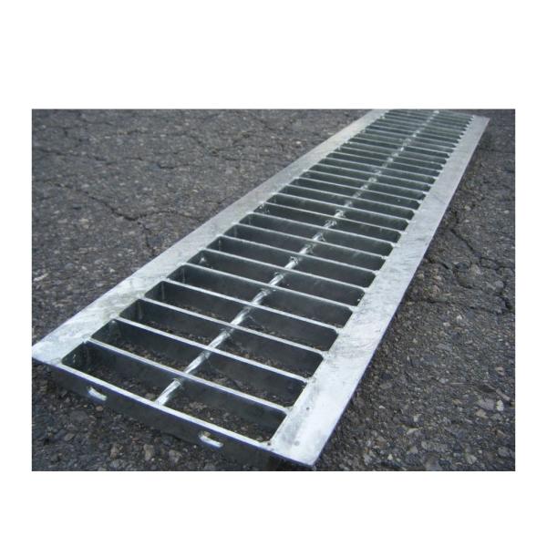 C1【三重定#105ヨキ070911-1】内巾15cm用U字溝グレーチング ツバ巾140mm長さ99...