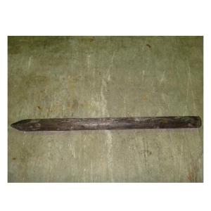 C1【古殿定#152サ060930-15】焼き杉杭 くい 80m/m径 2500m/m長さ 約5Kg