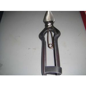 1□プロ用ニンニク切　鋏　山形　打刃物　7吋