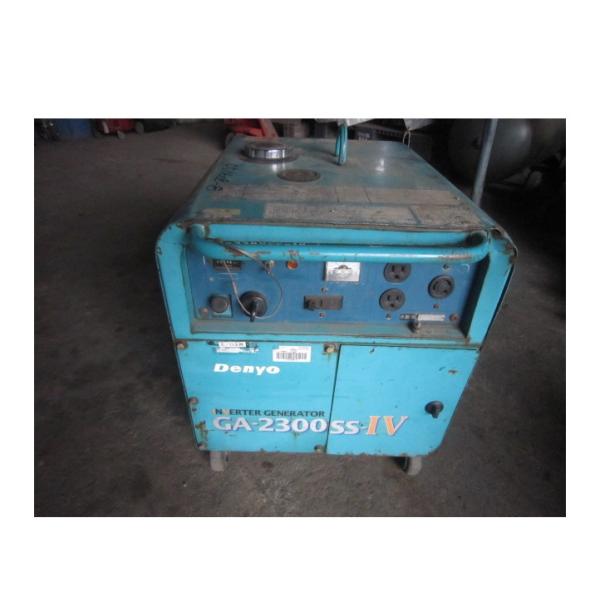 C2A【石050608-8】処分 防音型エンジン発電機 デンヨー GA-2300SS-IV 2.3K...
