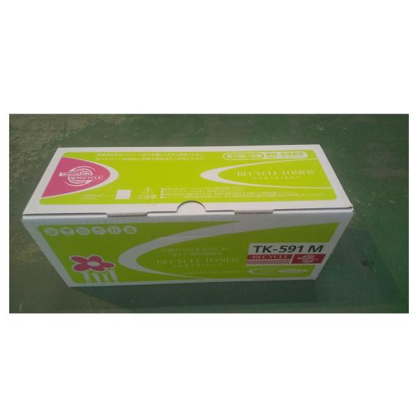 C2【本051111-7(2)】リサイクルトナーカートリッジ エム・シー通商 TK-591M マゼン...