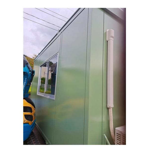 C2A【郡山定#71ヨサ060929-3】ユニットハウス エアコン新品付き 2.85坪 CT41J ...