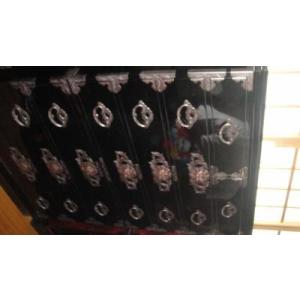 C2【新長イイ田代SS446有】箪笥うるしタンス 岩谷堂 岩手県 菊幸 黒呂色みちのく 高級 新品未使用 サイズ巾100高さ150奥行45 送料別途