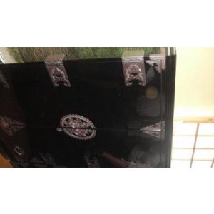 c2【新長イイ田代SS447有】箪笥うるしタンス 岩谷堂菊幸 岩手黒呂みちのく衣装 新品 高級 サイズ巾100高さ150奥行45 送料別途