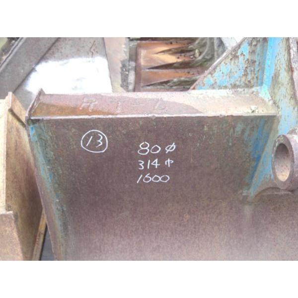 c2Ａ【石29070113有】E200/320/321/322 法面バケット　ピン径80φ アーム巾...