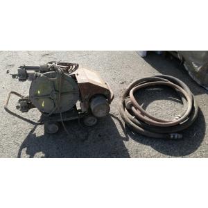 2Ａ【石H1682W有】モルタルポンプ 第一機械 100V 内径40mm
