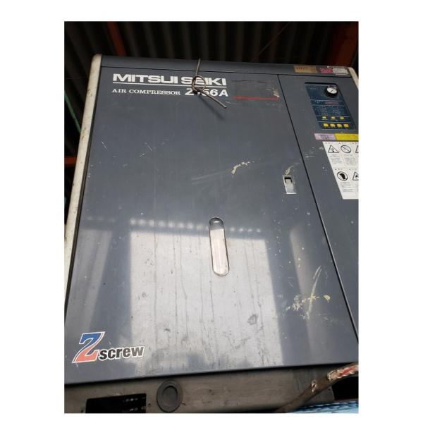 c3A【棚兵イ弁020617-15有】15Kw スクリューコンプレッサー 三井 Z156A 200V...