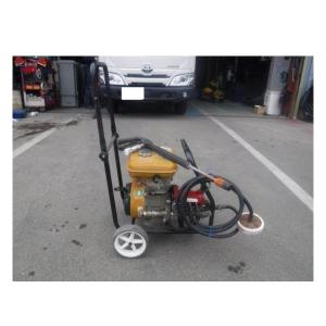 ツルミポンプ 高圧洗浄機 業務用 小型 エンジン駆動 吐水ホース20m付