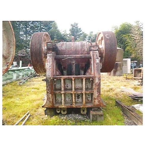 C3A【三春イイメン041120-2】ジョークラッシャ 投入口910×610m/m ナラサキ造船 M...