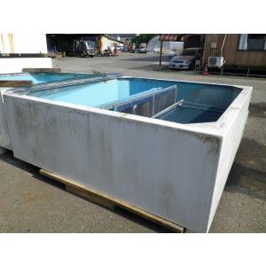C3A【棚イ斉070521-5】FRP水槽活魚用　250X240X80cm高さ