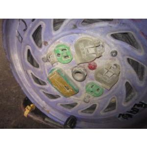 c3A【石イ弁080212-110】30ｍ屋内用　電工ドラム　日動工業　 VCT 2.0mm2X3C...