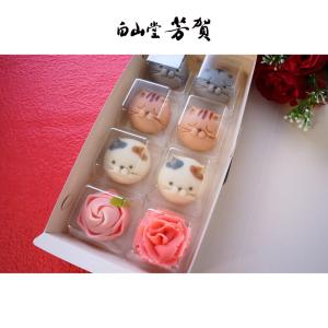 予約商品 5.10母の日 送料無料 猫の練り切...の詳細画像1