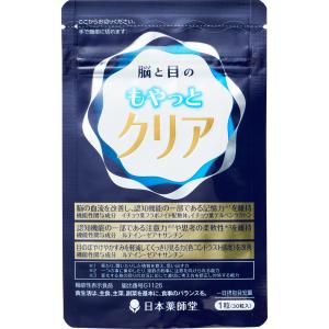 脳と目をサポートする機能性表示食品 もやっとクリアa イチョウ葉フラボノイド配糖体 イチョウ葉テルペンラクトン ルテイン ゼアキサンチン配合｜894-894