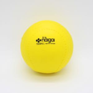 ナイガイ ライトボール 9インチ 12球 TEE BALL (ティーボール)専用球 ティーバッティングに！｜89kingdom