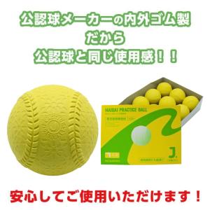 ナイガイ 軟式野球 プラクティスボール J号 ...の詳細画像4