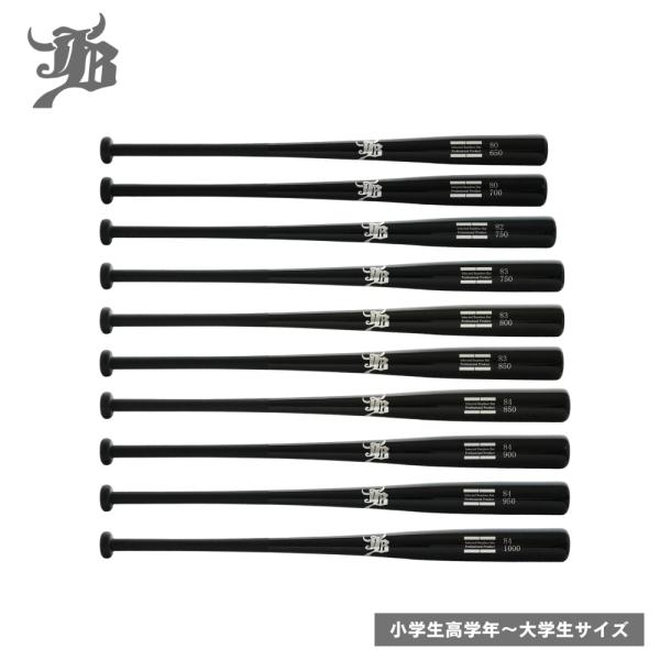 JB リアルグリップ トレーニング 竹バット 80cm/650g〜84cm/1000g (小学生高学...
