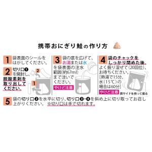 尾西食品 携帯おにぎり 鮭 1個 ※最低3年以...の詳細画像5