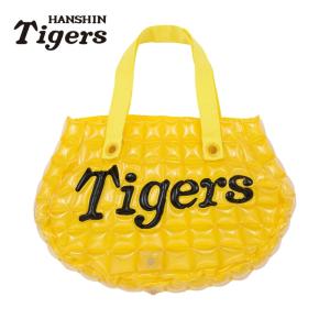阪神タイガースグッズ Tigersトートバッグ ネイビー/グレー A3サイズ
