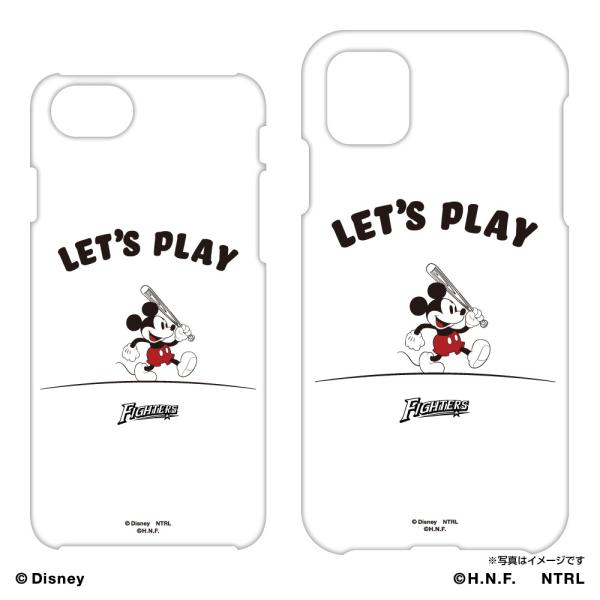 21ミッキーマウス(LET&apos;S PLAY)/北海道日本ハムファイターズ  iPhoneケース 11　...