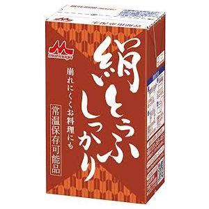 森永乳業 絹とうふ しっかり 253g×12個入 【常温】