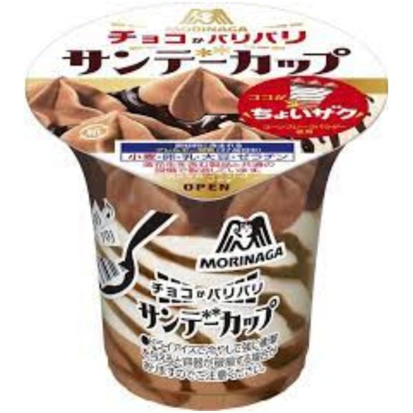 アイス 差し入れ 森永 サンデーカップ パリパリチョコ 180ml×20個 クリスマス お歳暮 デザ...