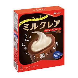 アイス 赤城 MILCREA ミルクレア ベルギーチョコレート 44ml×6本　8箱 差し入れ まと...
