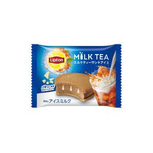 森永 リプトン ミルクティーサンドアイス 75ml×24個　アイスクリーム　新商品 数量限定 デザー...