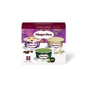 アイス ハーゲンダッツ アソートBOX クラシック 70ml×各種2個入 合計6個  バニラ / ラ...
