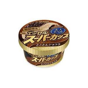 明治 エッセルスーパーカップ 大人ラベル とことんショコラ 172ml  12個入 期間限定 復活 ...