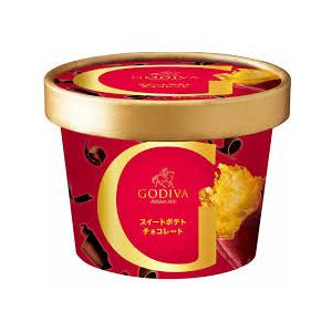 GODIVA カップアイス ゴディバ GODIVA 期間限定スイートポテトチョコレート 90ml×6...