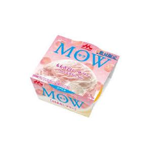 アイス 新商品 森永 MOW もも＆白いサワー 140ml×18本 冬ギフト 差し入れ 人気 誕生日...