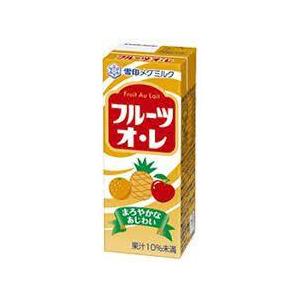 雪印メグミルク フルーツオ・レ LL200ｍｌ 12本｜八角家