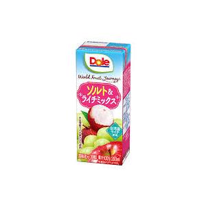 Dole（ドール） 新商品 雪印 Dole World Fruit Journey ソルト＆ライチ