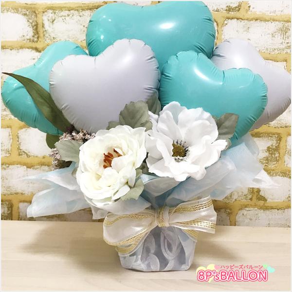 ティファニー　ハート　バルーン　ギフト 発表会 お誕生日会 発表会 結婚式 ギフト 飾り付け　装飾 ...